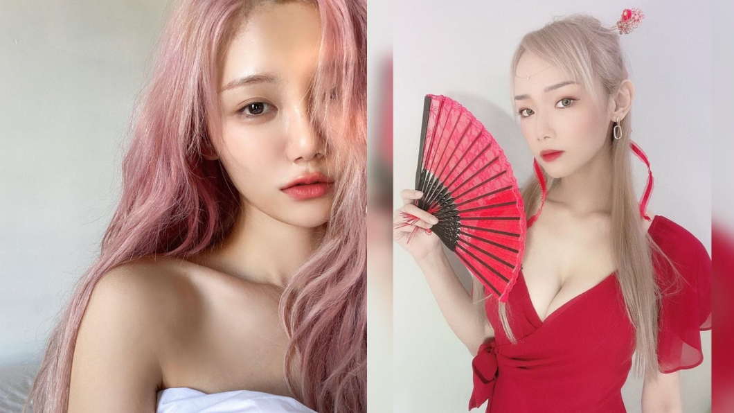 韓國直播主Berry及桃園電競直播主Rina。（圖／翻攝自berry_is_blooming、r.1.1111 IG）