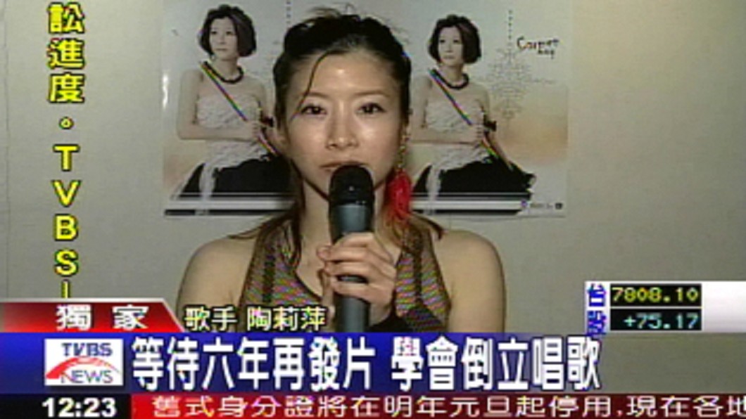陶莉萍2006年受訪畫面。(圖/TVBS資料畫面)