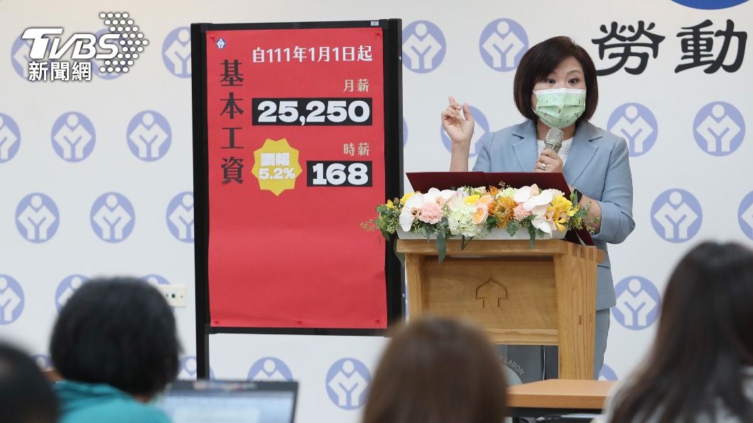 蔡政府任內基本工資「連6漲」 配套月底前出爐