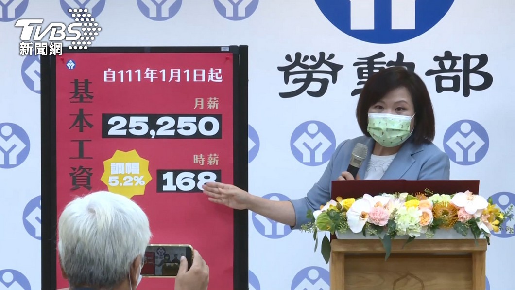 勞動部長許銘春。(圖/TVBS資料畫面)