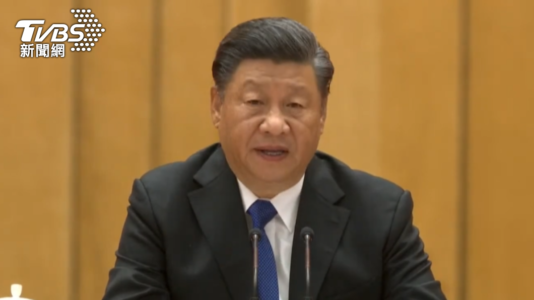 中共總書記習近平。(圖/TVBS)