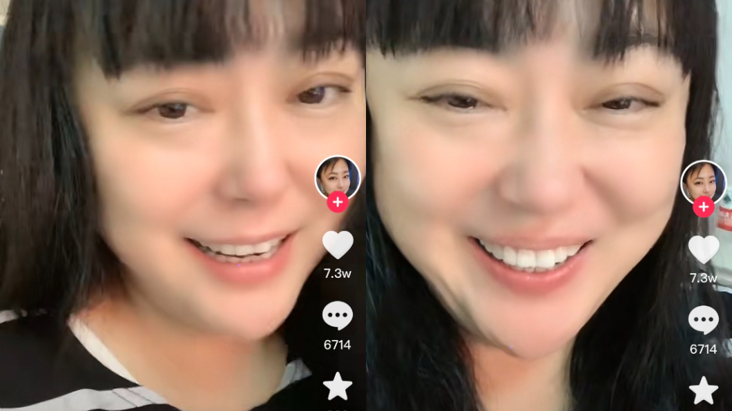 李菁菁透露自己罹患乳腺癌。(圖/翻攝自抖音)