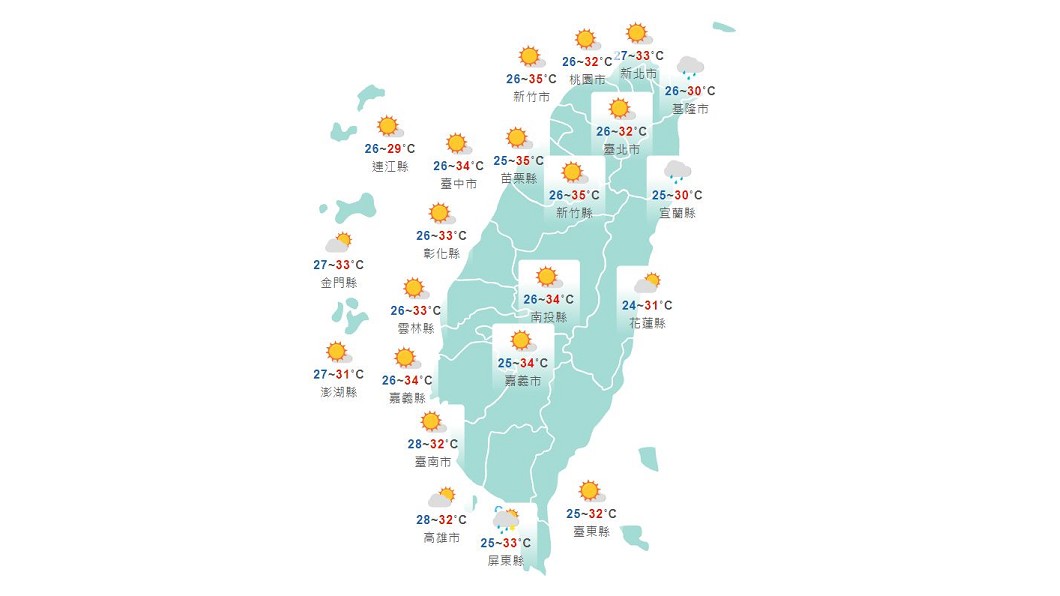 圖/中央氣象局