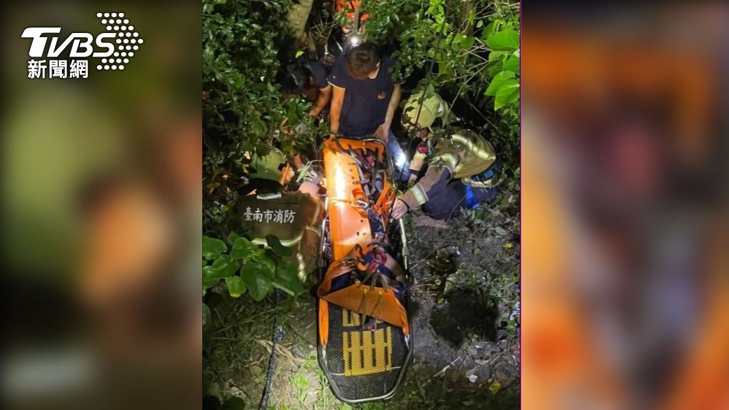男翻車墜谷昏迷1天1夜 醒來靠手機打112求救