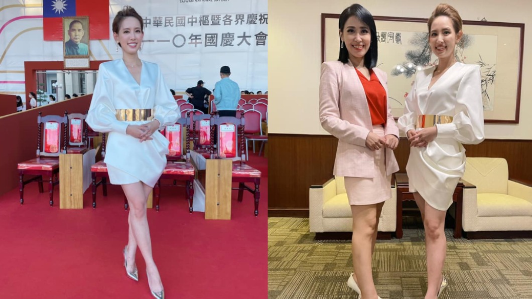 曾鈴媛分享國慶預演糗事。（圖／翻攝自曾鈴媛臉書）