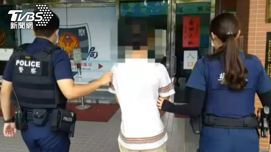 吳男偷iPhone 13 Pro遭警逮補。(圖/警方提供)