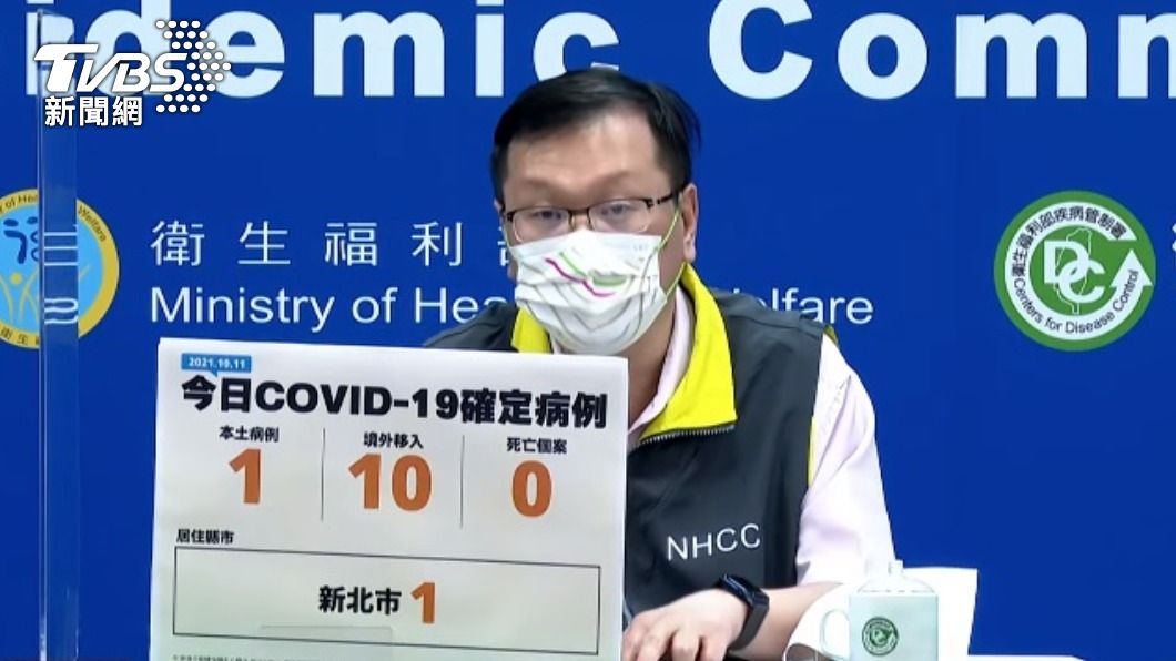 境外移入個案新增10例 7例屬「突破性感染」
