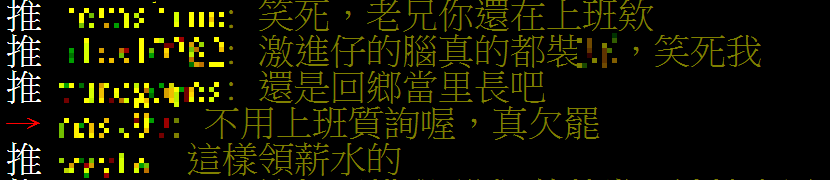 網友質疑還在開議期間,不用去立院質詢嗎?(圖/翻攝自PTT八卦版)
