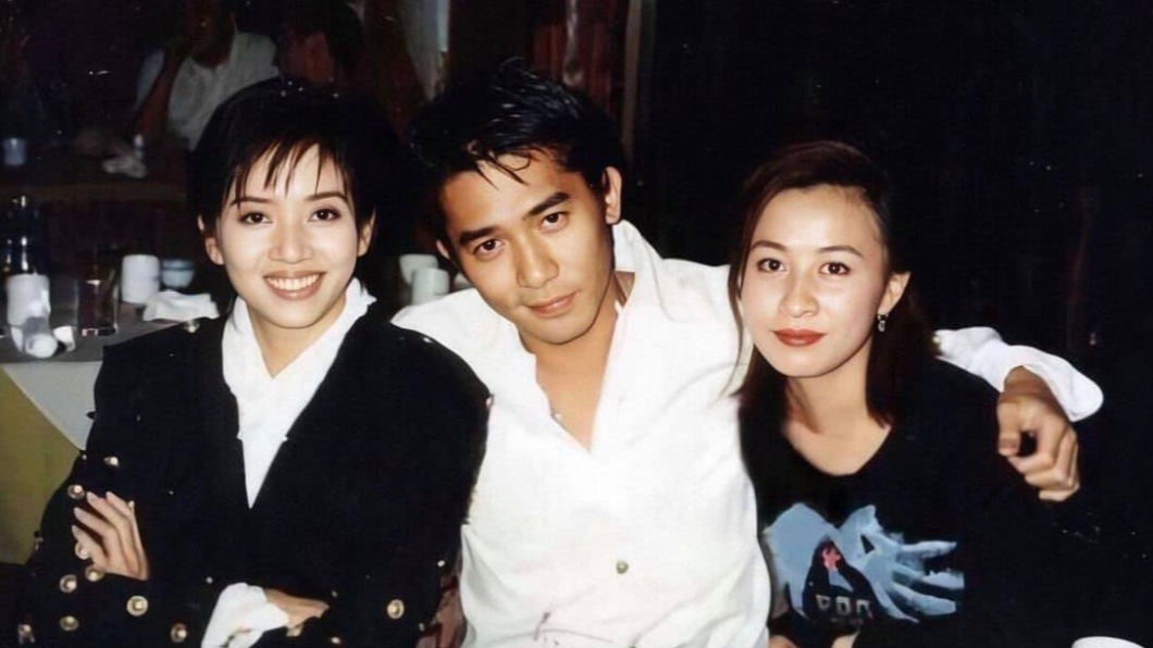 梁朝偉曬出與梅艷芳、劉嘉玲合照。(圖/翻攝自Tony Leung Chiu Wai Facebook)
