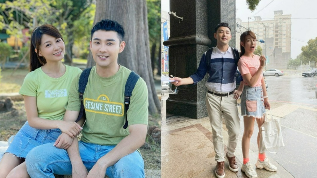 潘柏希與謝京穎在劇中飾演情侶,女方卻慘遭批腿。(圖/民視提供)