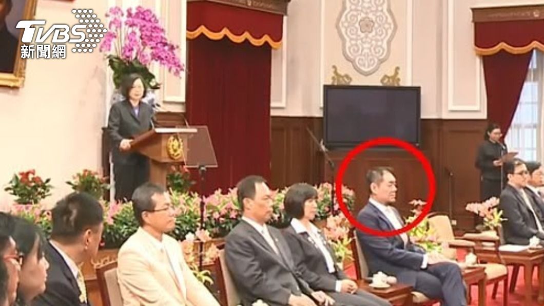 阿邦師過去還曾遭總統蔡英文接見。(圖/TVBS資料畫面)