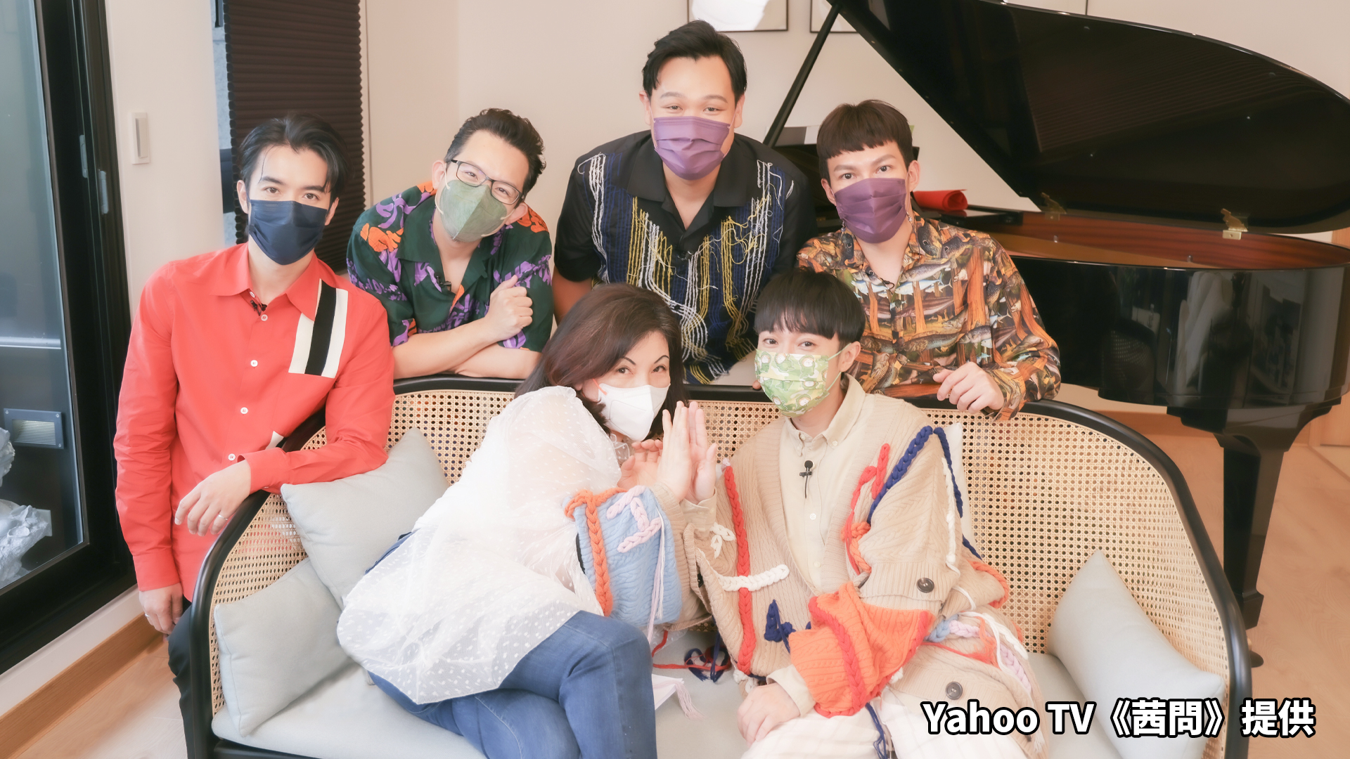 魚丁糸上節目《茜問》接受主持人陳文茜訪問。(圖/Yahoo TV《茜問》提供)