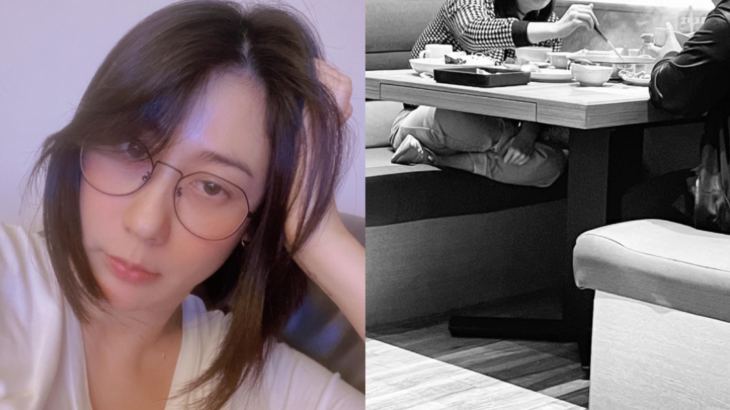 噁!用餐見客人「雙腳盤坐椅上」 女星PO照轟:倒胃口