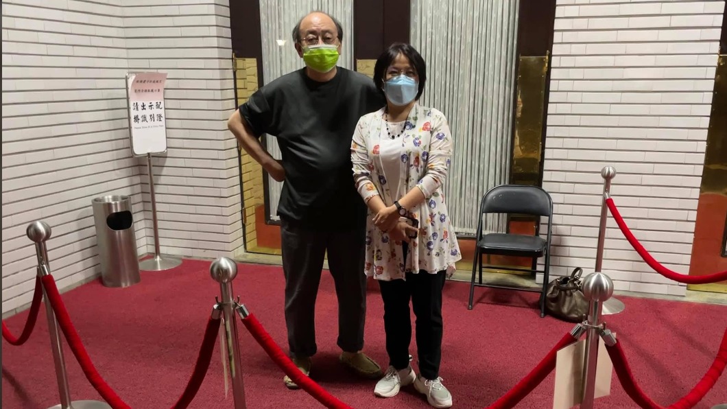 綠委柯建銘、劉世芳。(圖/翻攝柯建銘臉書)