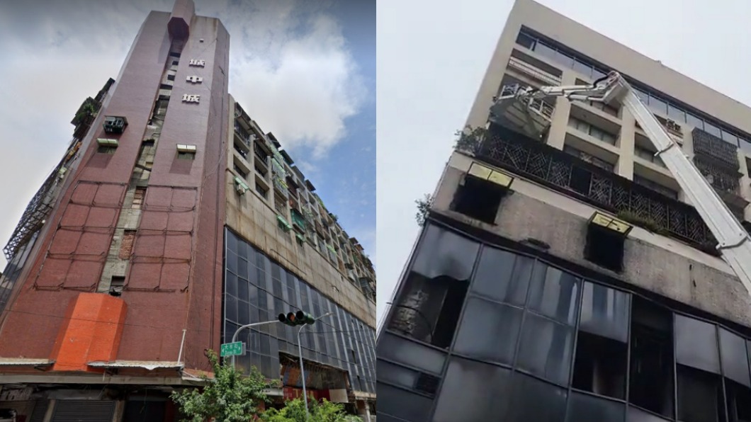 城中城大樓昔日風光不再。（圖／GoogleMaps、TVBS）
