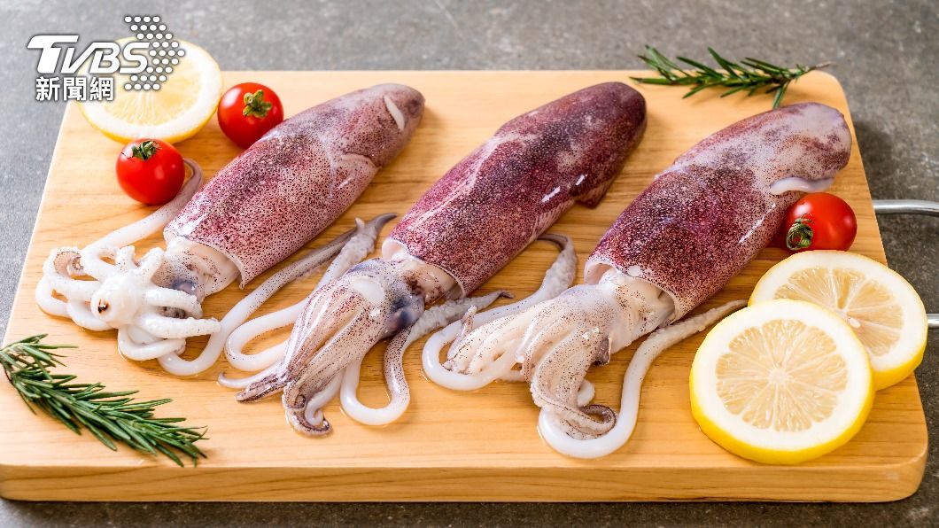 魷魚家族營養比一比。(示意圖/shutterstock達志影像)
