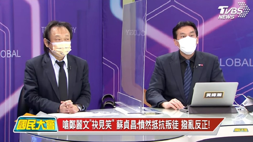 黃暐瀚問王世堅若被柯文哲罵「袂見笑」會不會受不了。(圖/TVBS)