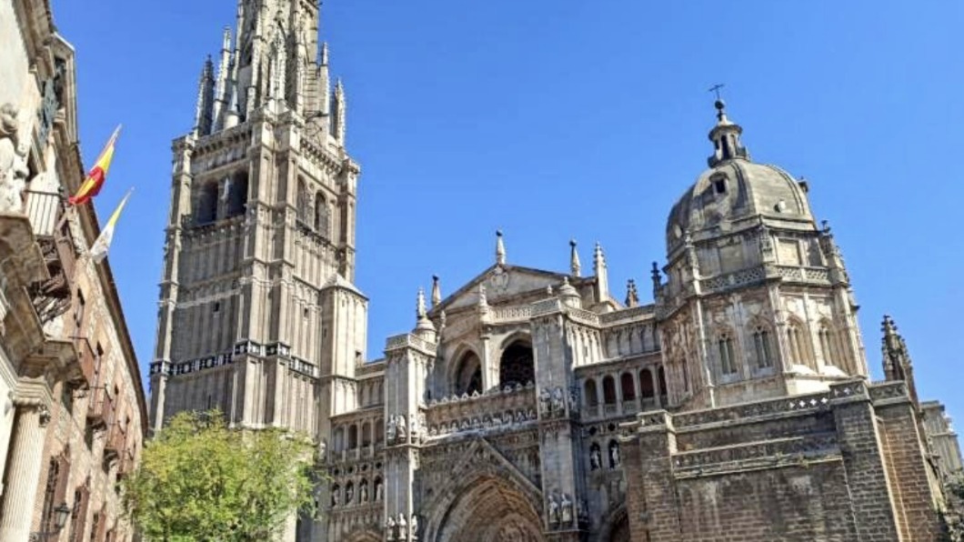 西班牙托萊多主教座堂(Toledo Cathedral)。(圖/翻攝自推特)