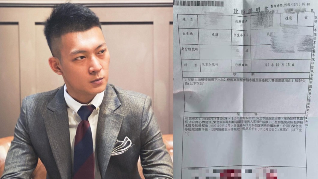 網紅鳳梨分享女童死亡事件引發關注。(合成圖/翻攝自鳳梨 吳泓逸臉書)