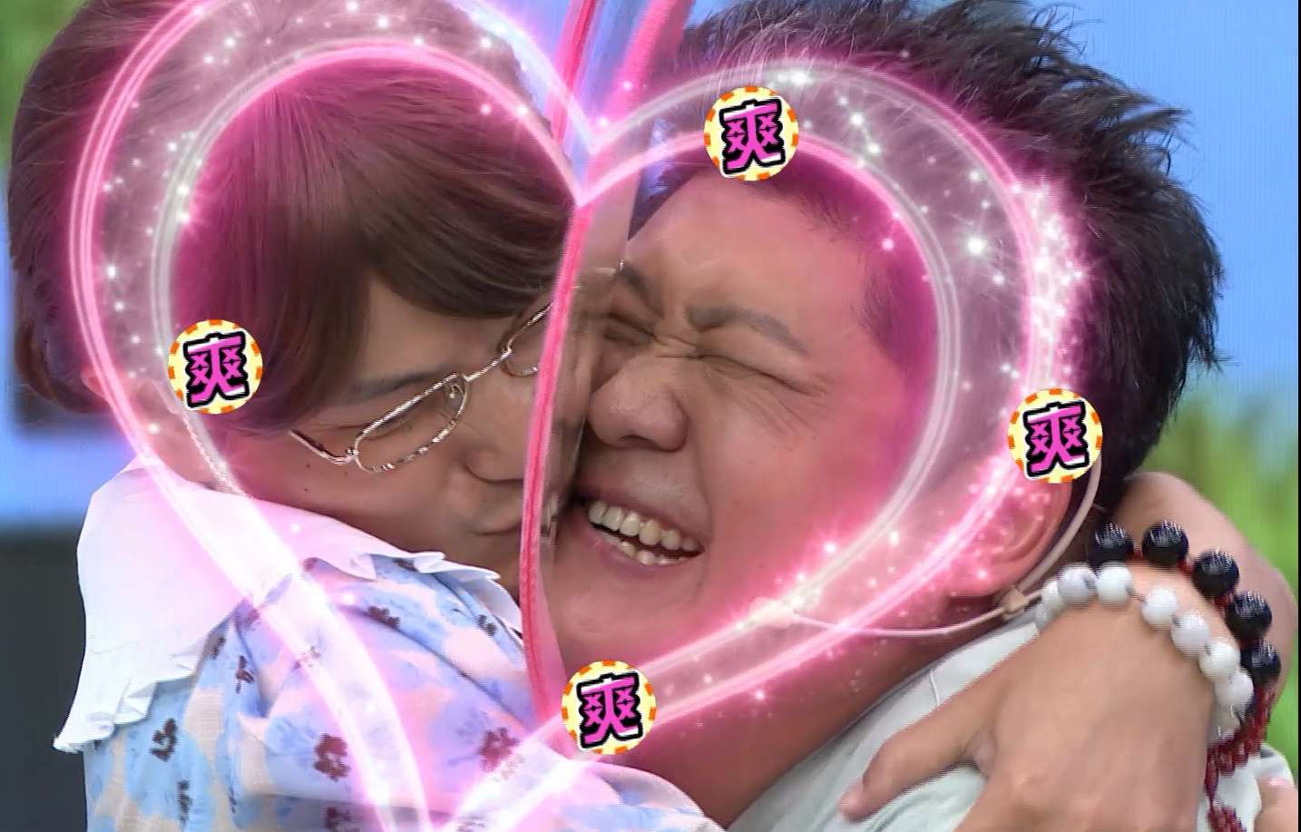 哈孝遠誤以為在拍甜蜜愛情戲。(圖/民視提供)