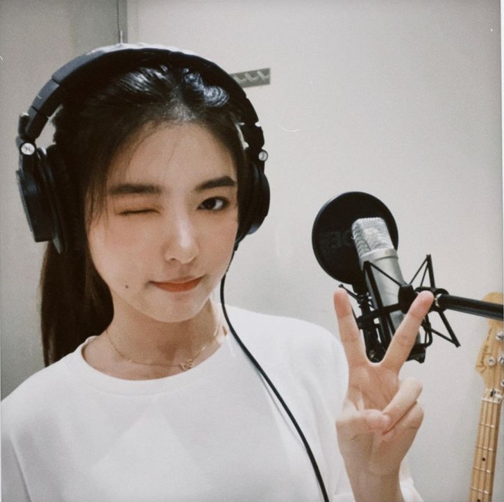 韓菲擁有好歌喉。(圖/翻攝自韓菲IG)