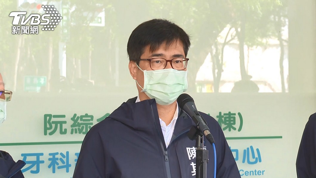 陳其邁強調絕不迴避責任,也會接受調查。(圖/TVBS)