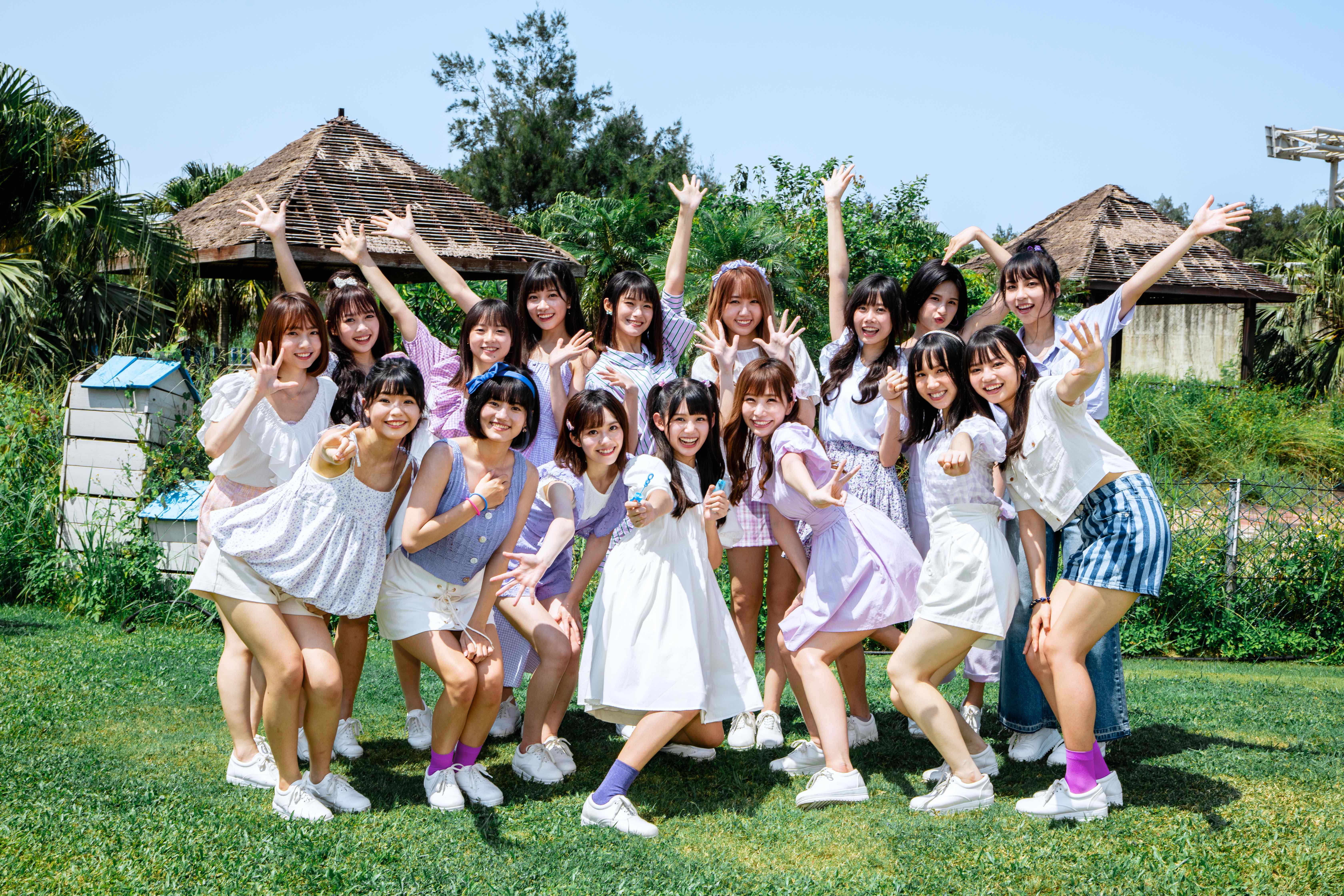 AKB48 Team TP在MV中帶來充滿青春可愛的舞蹈。(圖/好言娛樂提供)