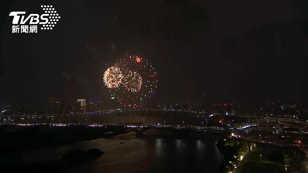 「2022大稻埕情人節煙火秀」今天登場。（示意圖，與此新聞無關／TVBS）
