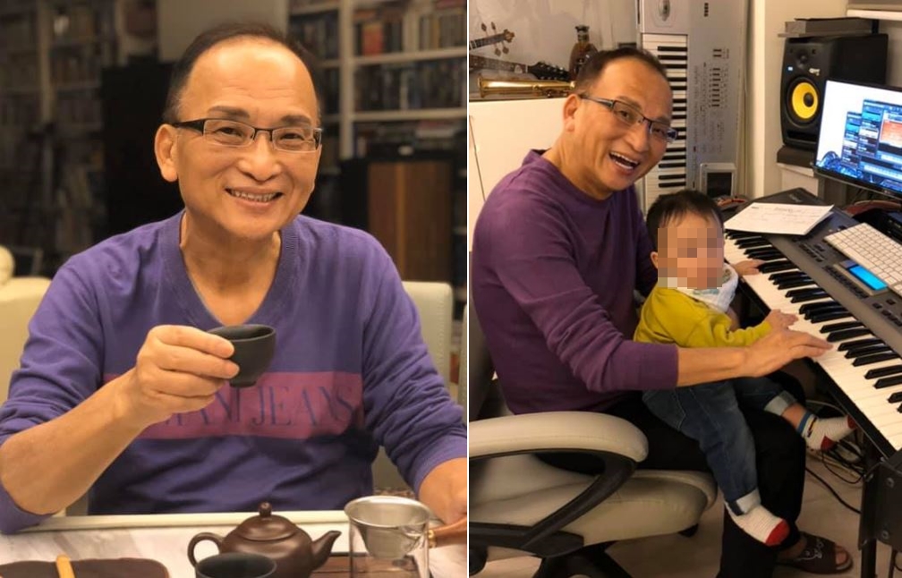 孔鏘生日願望是希望能趕快當上「阿祖」。(圖/翻攝自孔鏘臉書)