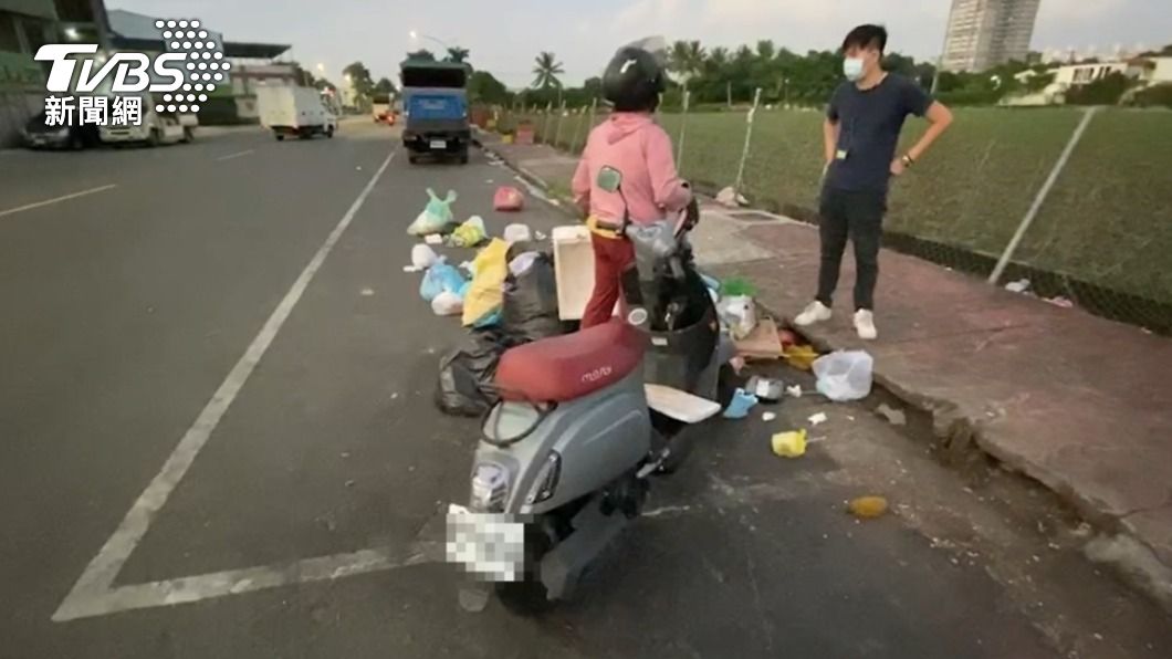 果菜市場垃圾成山!掃完隔天又出現 竟有人特意開車來丟