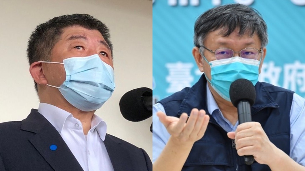 北市施打量能低!柯P嗆醫院不配合 陳時中淺笑回應了