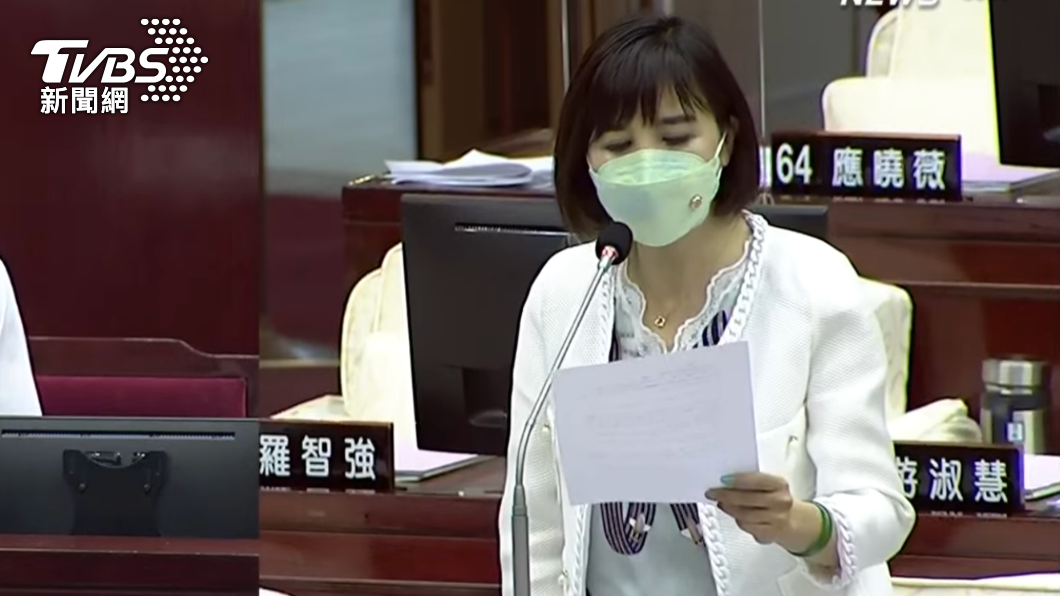 北市議員王欣儀。(圖/TVBS)