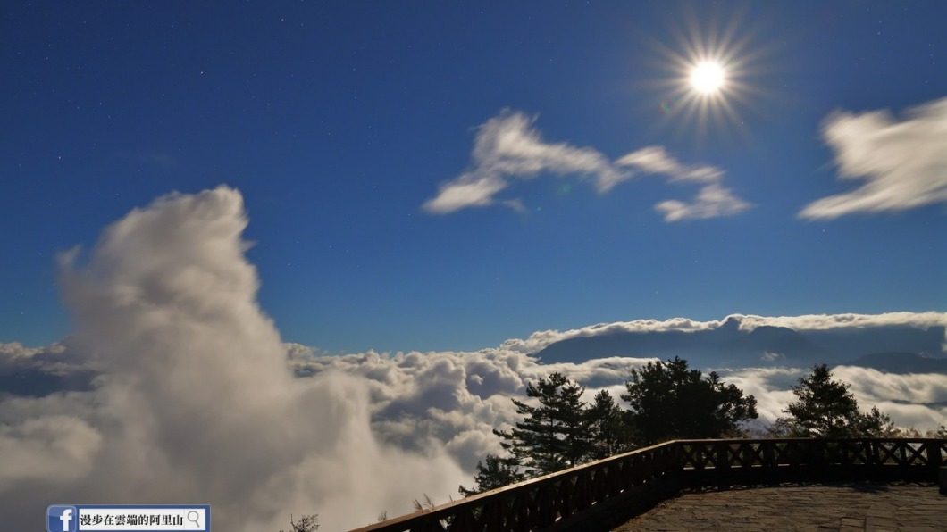 快把握機會!阿里山月光雲海 每個月只有幾天「現形」