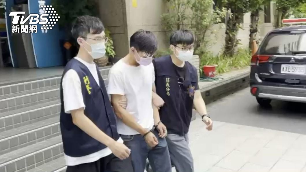 劉男遭警方移送法辦。(圖/TVBS)