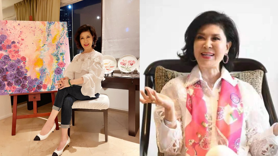 白嘉莉將赴美國開畫展。(圖/翻攝自白嘉莉 Bai Jia Li Facebook)