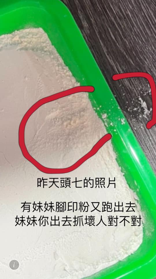 親友認為,女童頭七那天回家了。(圖/翻攝自台灣協武堂「法真人」協武壇臉書)