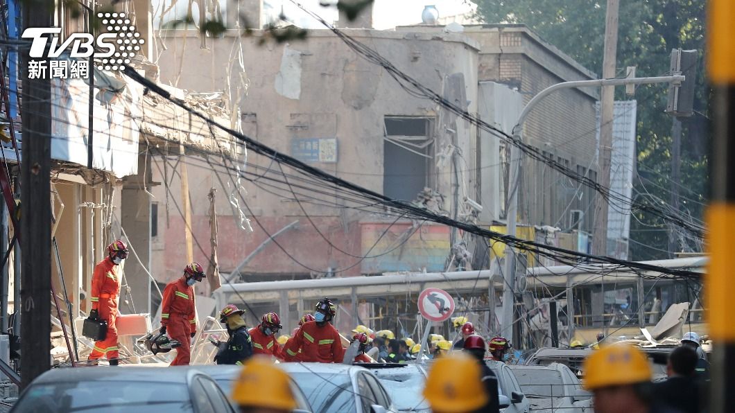 瀋陽氣爆4死47傷 多棟建築成危樓疏散安置數百人