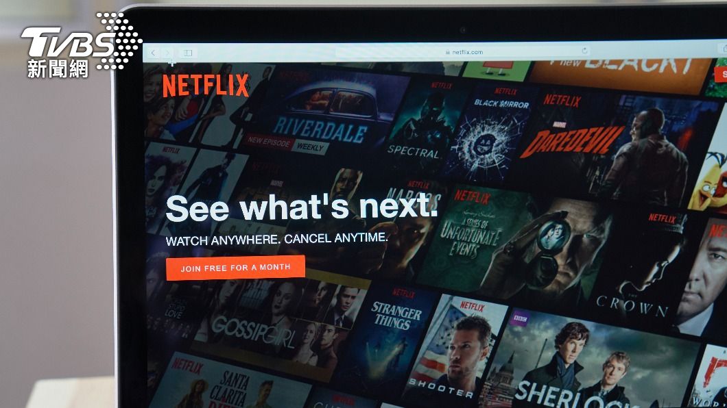 Netflix在第三季的訂閱者大多數來自亞太市場。（圖／shutterstock達志影像）