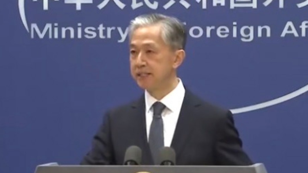 大陸外交部發言人汪文斌。(圖/翻攝自微博)