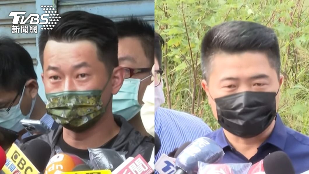 陳柏惟、顏寬恆。（圖／TVBS）