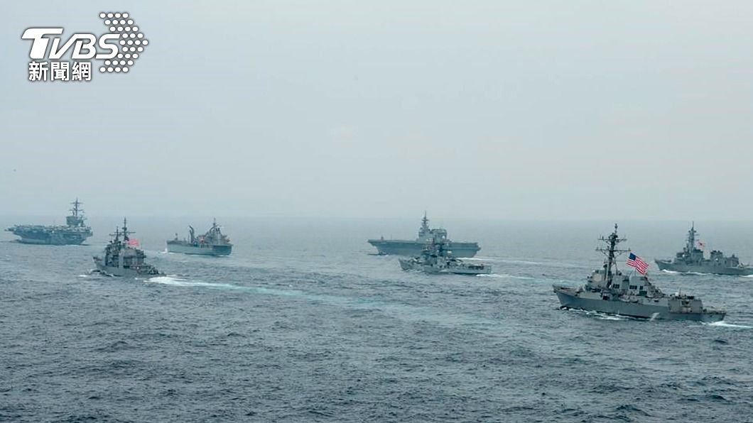 北韓指美國軍艦航行台灣海峽造成軍事緊張。(圖/達志影像美聯社)