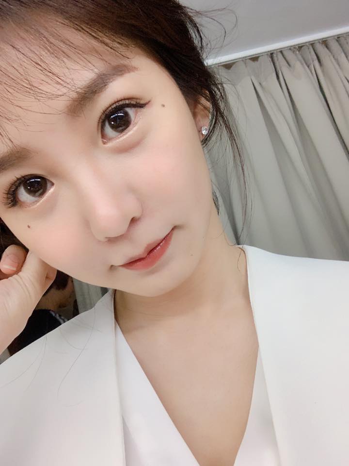 郭書瑤吹彈可破的肌膚令人稱羨。(圖/翻攝自郭書瑤臉書)