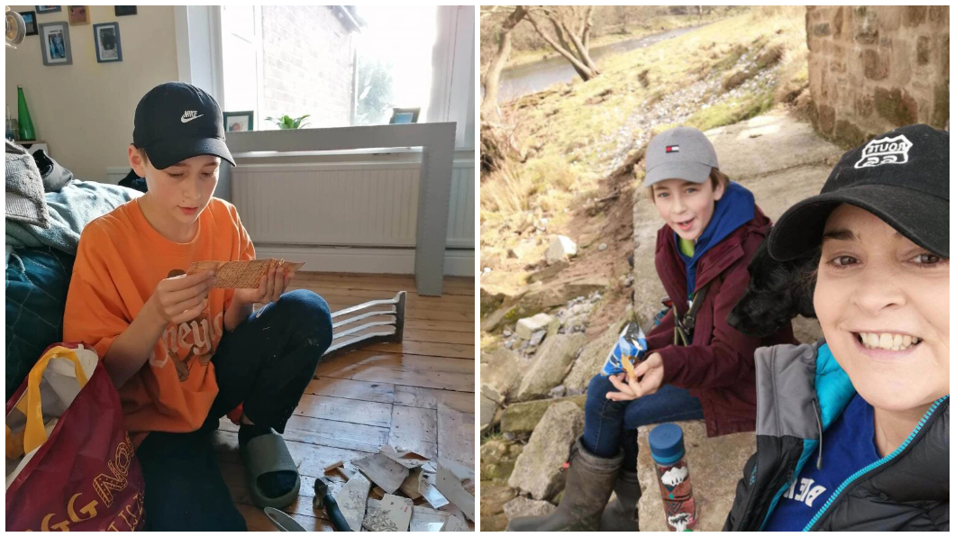少年和母親討論後決定將這封情書裱框掛在牆上留念。(圖/翻攝自推特@101Biography)