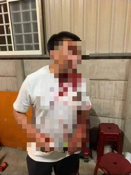李男率眾到王男的神壇鬥毆，導致4人輕重傷。（圖／翻攝自記者爆料網）