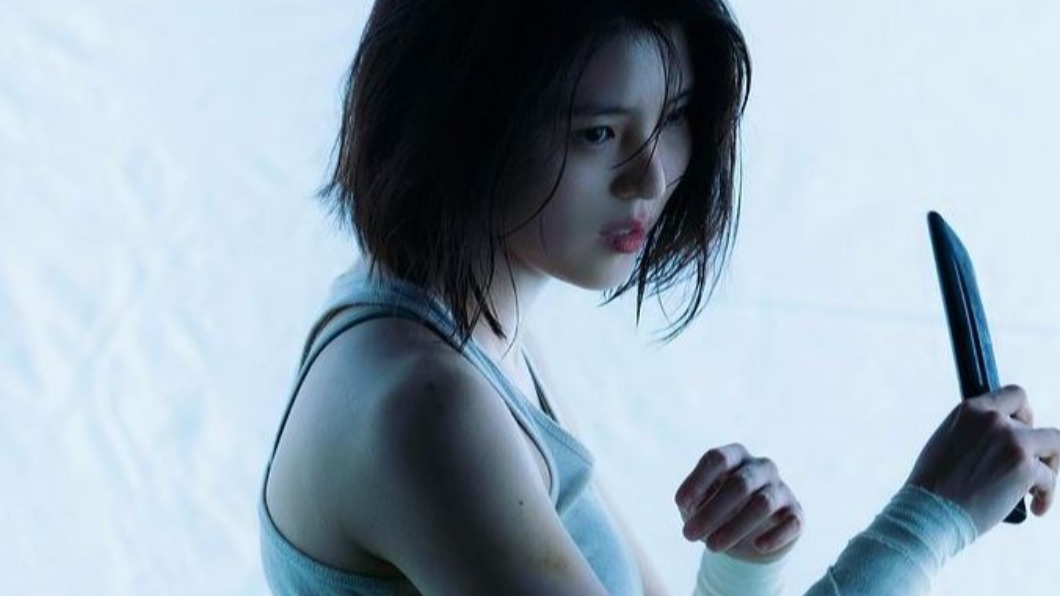 韓韶禧在劇中化身女打仔。(圖/翻攝自韓韶禧xeesoxee IG)