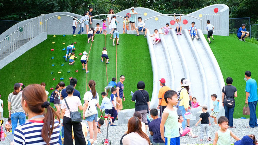 家長快收藏!雙北公園20大超好玩特色溜滑梯 一次盤點