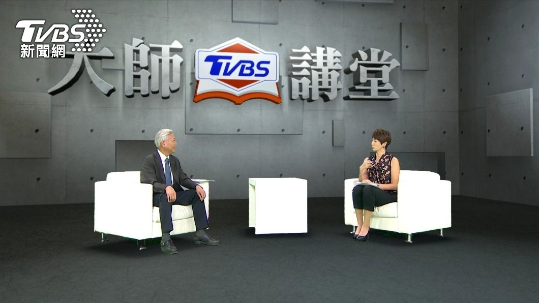 陳培哲接受《TVBS大師講堂》專訪。（圖／TVBS）