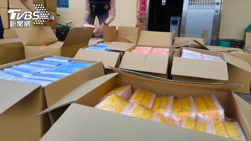 史上最多!警破獲「假MIT」醫用口罩工廠 扣47萬片