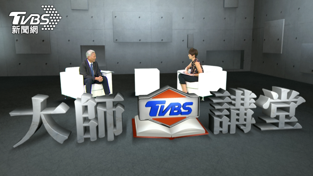 陳培哲接受《TVBS大師講堂》專訪。(圖/TVBS)