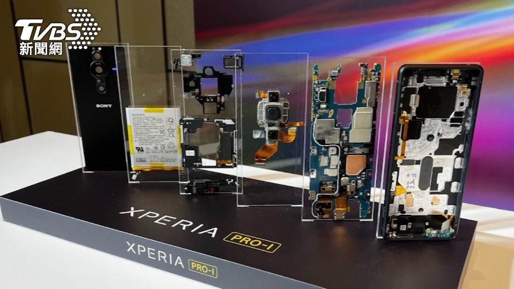 Xperia PRO-I 強調是第一款使用「1.0英吋」感光元件。(圖/TVBS)